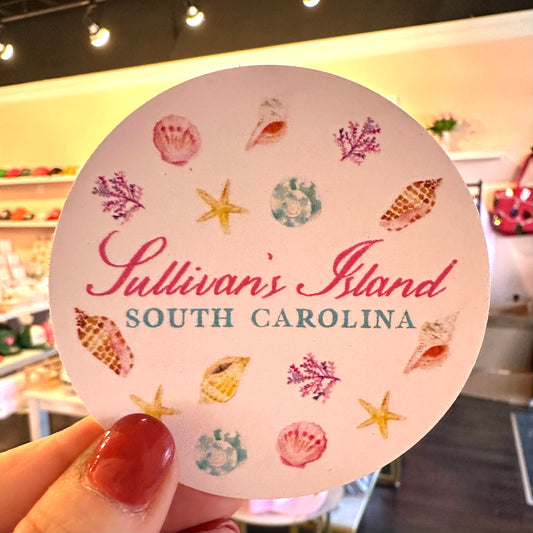 Sullivans Island Sticker The Happy Southerner 