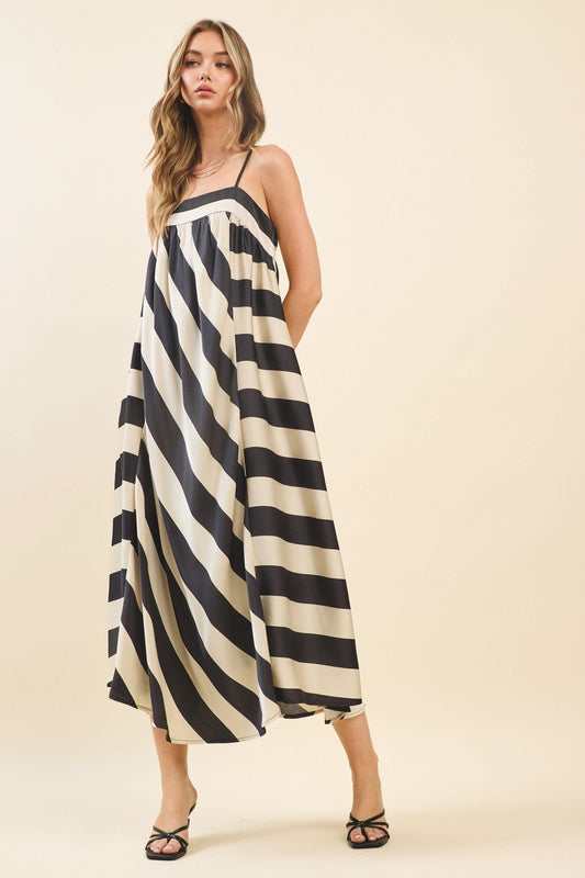 Sundown Stripes Maxi Dress The Happy Southerner 