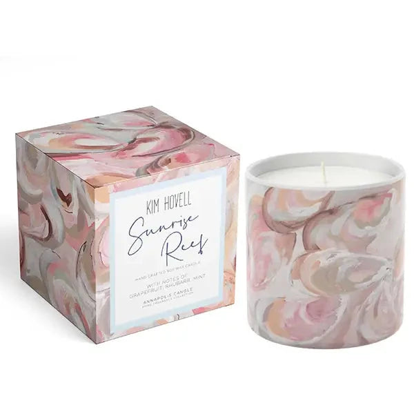 Sunrise Reef Boxed Candle The Happy Southerner 