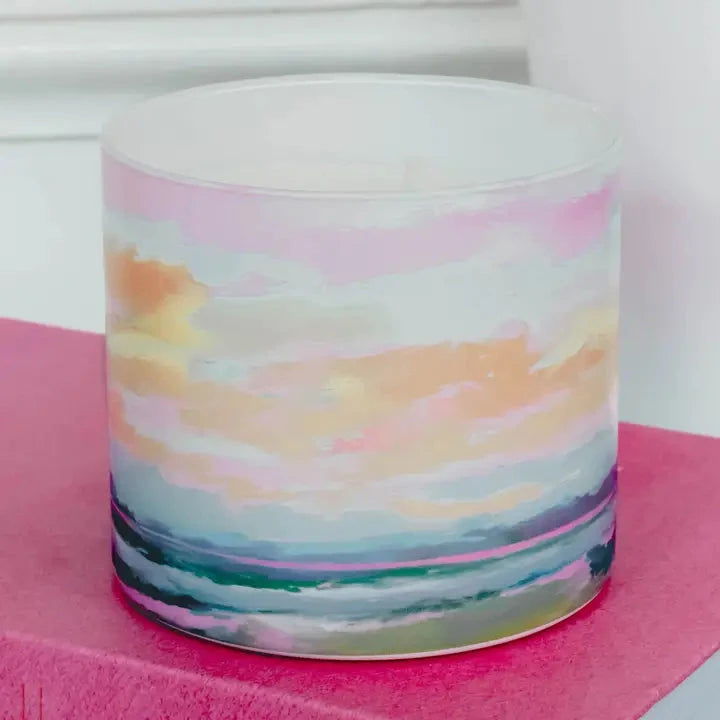 Sunset Candle The Happy Southerner 