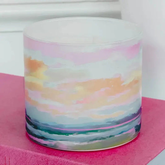 Sunset Candle The Happy Southerner 