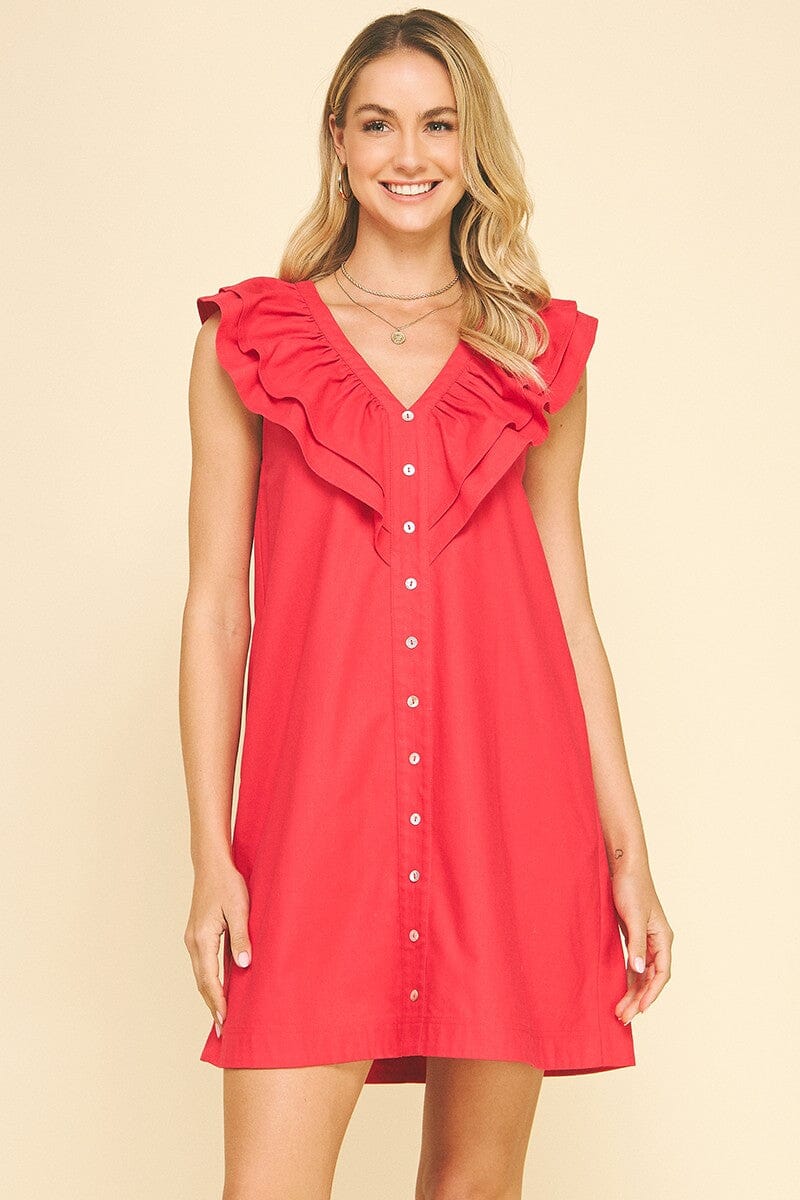 Sweet Carolina Ruffle Dress The Happy Southerner 
