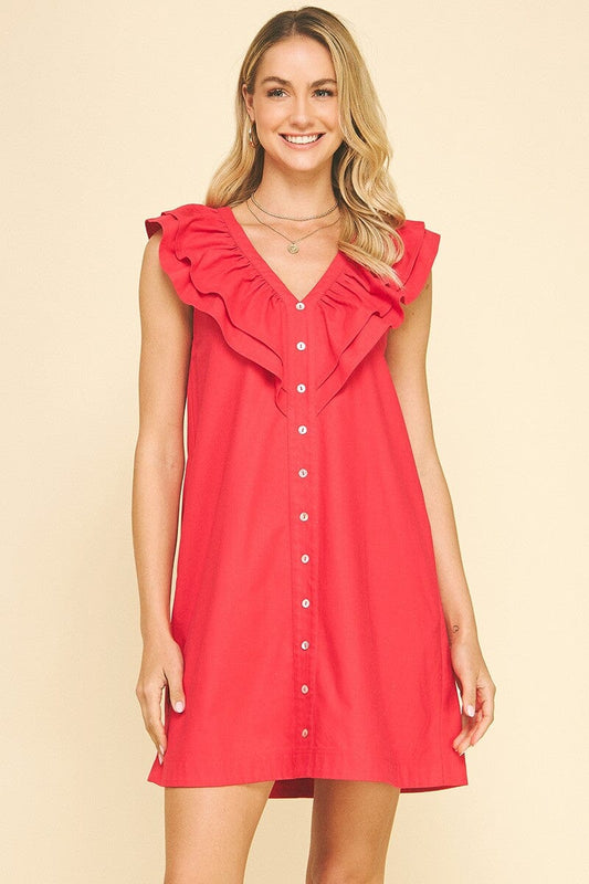 Sweet Carolina Ruffle Dress The Happy Southerner 