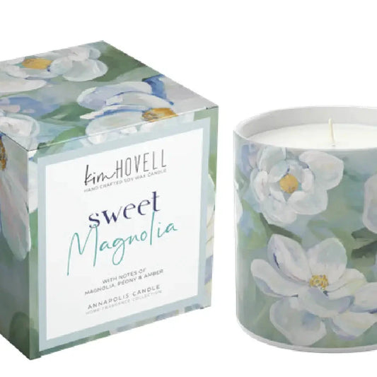 Sweet Magnolia Boxed Candle The Happy Southerner 