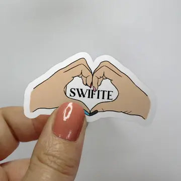 Swiftie Hand Heart Taylor Swift Sticker The Happy Southerner 