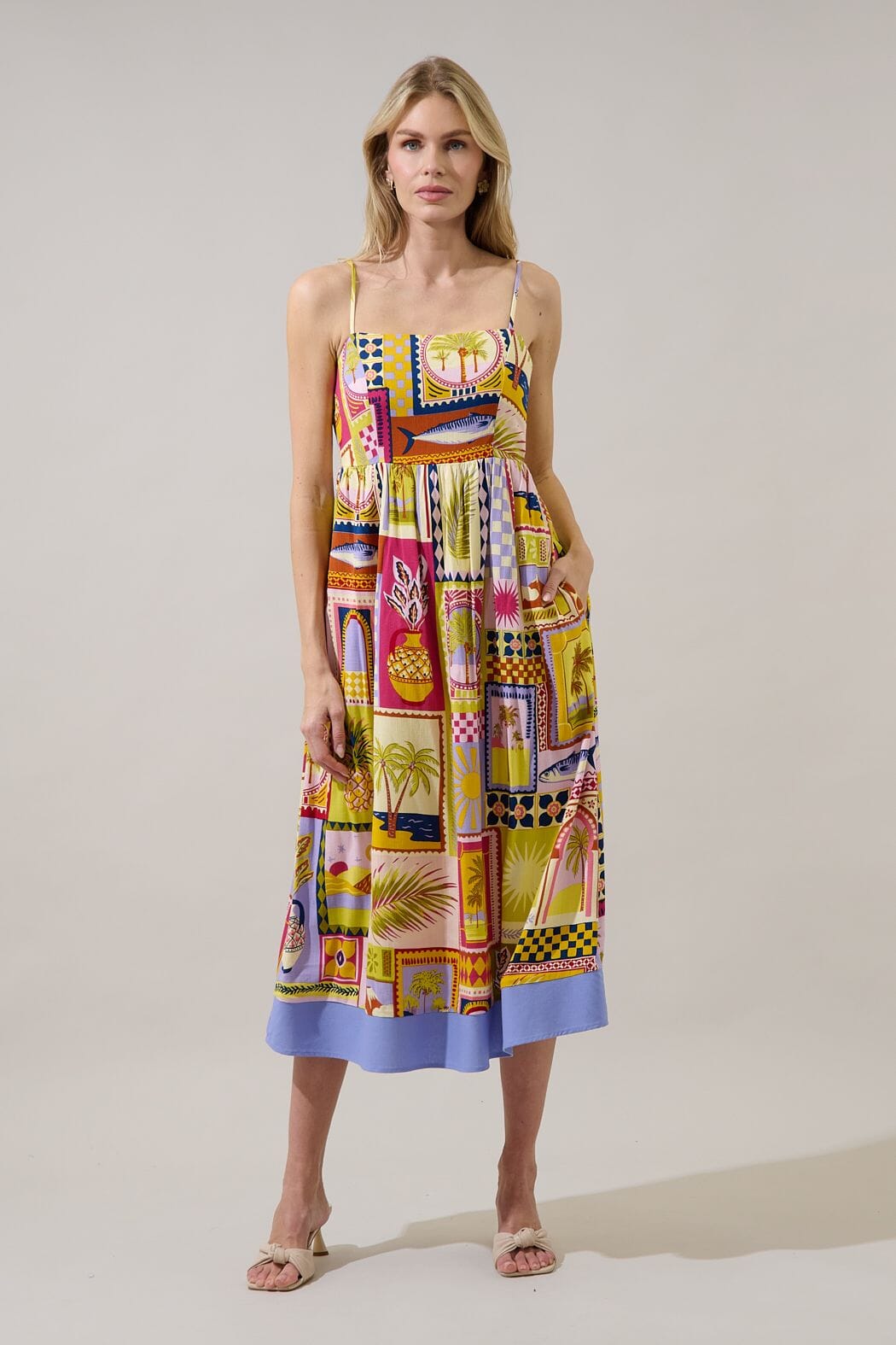 Talmar Midi Dress The Happy Southerner 