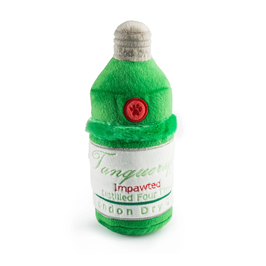 Tanqueruff Gin Squeaker Dog Toy The Happy Southerner 