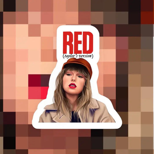 Taylor Red Sticker The Happy Southerner 