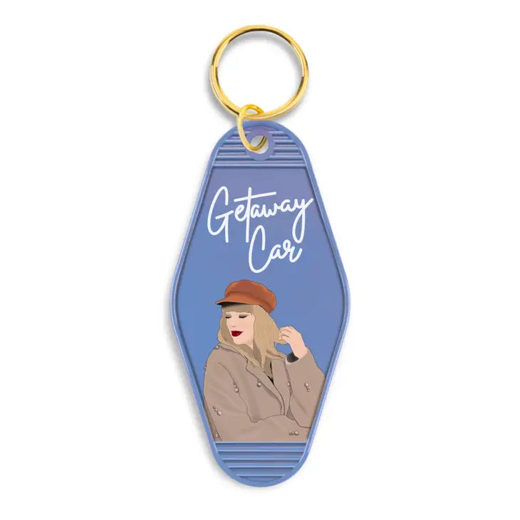 Taylor Swift Getaway Car Motel Keychain The Happy Southerner 