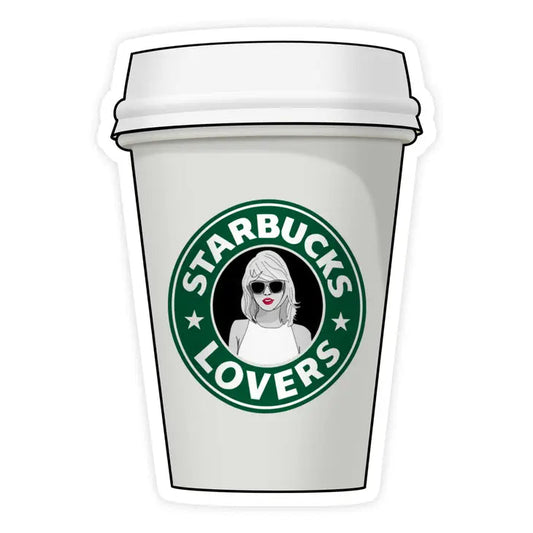 Taylor Swift Starbucks Lovers Cup Sticker The Happy Southerner 