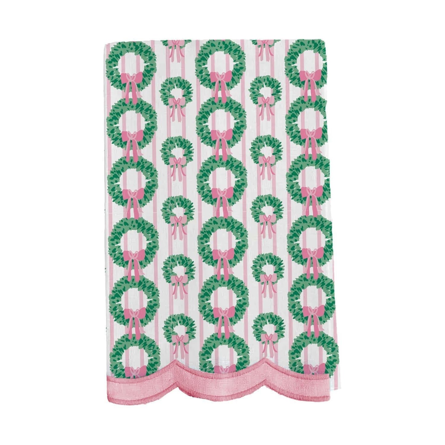 Tea Towel Rosy Wreaths The Happy Southerner 