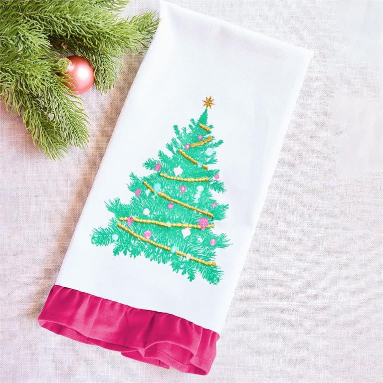 Tea Towel Whimsical Tree The Happy Southerner 