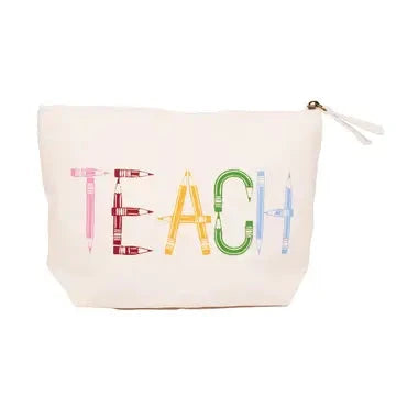 Teach Cosmetic Bag The Happy Southerner 