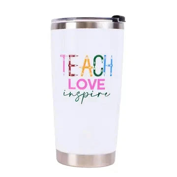 Teach Love Inspire Tumbler The Happy Southerner 