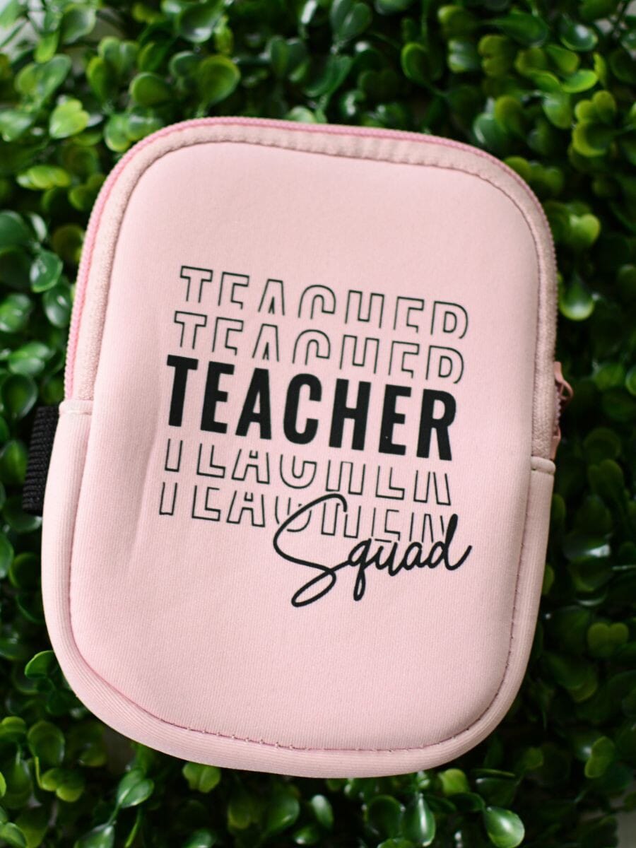 Teacher Squad Water Bottle tumbler mug wallet The Happy Southerner 