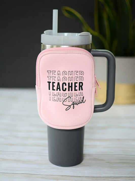 Teacher Squad Water Bottle tumbler mug wallet The Happy Southerner 