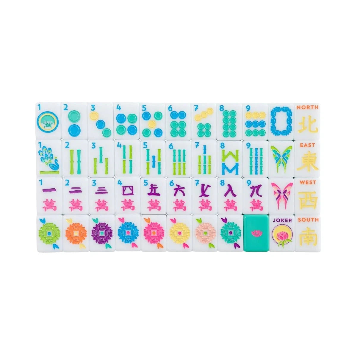 Teal Mahjong House Tiles The Happy Southerner 
