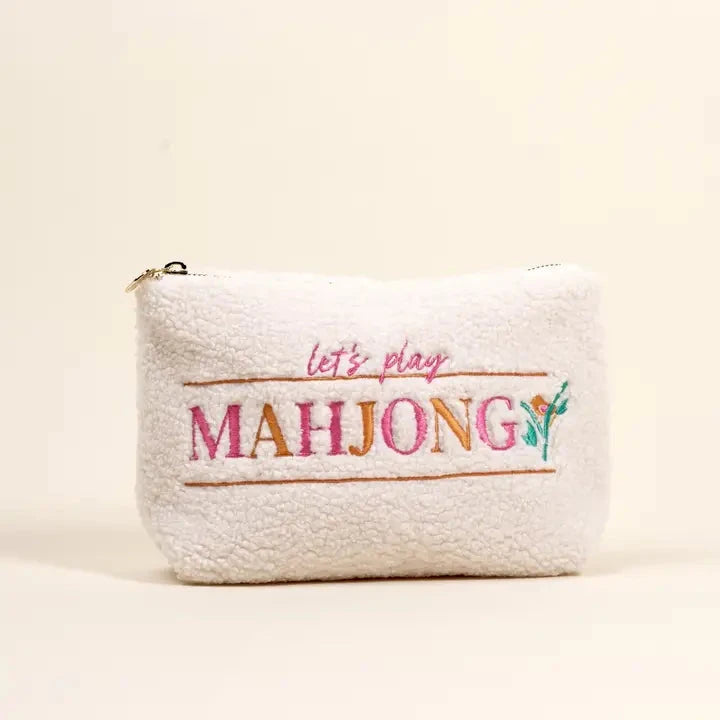 Teddy Pouch–Let's Play Mahjong The Happy Southerner 