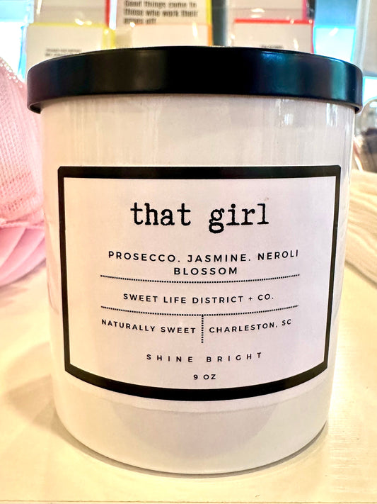 That Girl Candle - Single Wick The Happy Southerner 