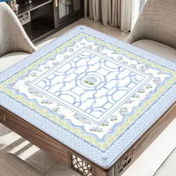 The House of Hydrangea Mahjong Mat The Happy Southerner 