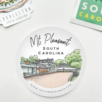 The Mt. Pleasant Sticker The Happy Southerner 