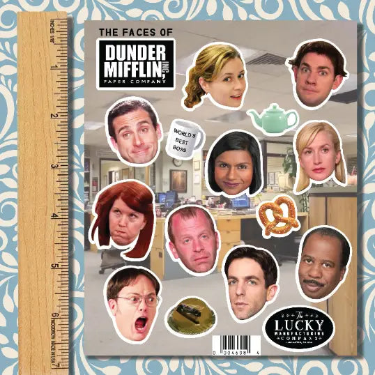 The Office Vinyl Sticker Sheet The Happy Southerner 