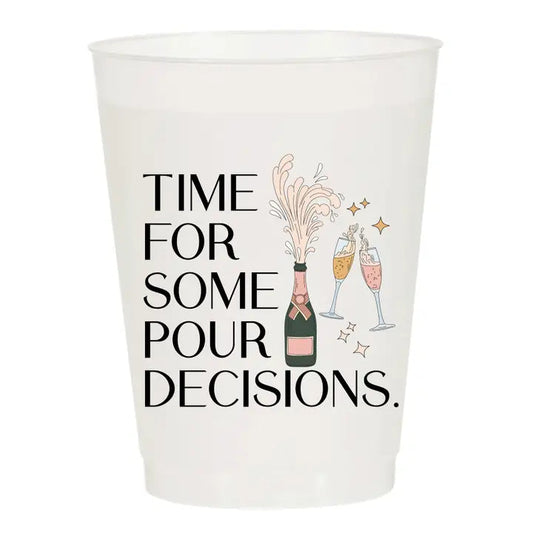 Time For Pour Decisions Champagne Frosted Cups The Happy Southerner 