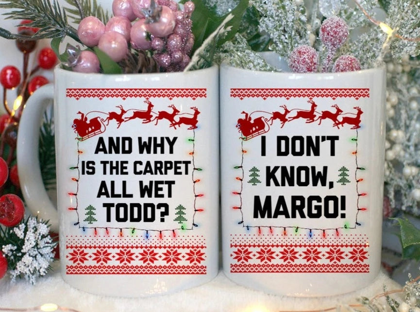 Todd and Margo - Funny Couples Christmas Coffee The Happy Southerner 