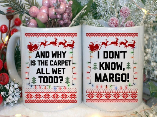 Todd and Margo - Funny Couples Christmas Coffee The Happy Southerner 