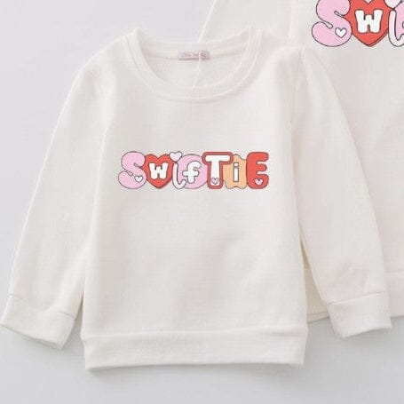 Toddler Swiftie Heart Sweatshirt The Happy Southerner 