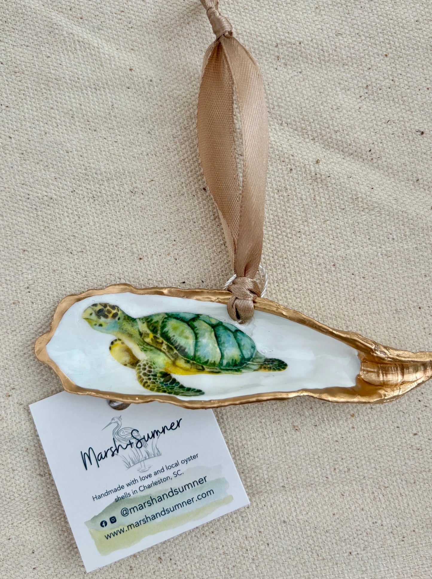 Turtle Shell Ornament The Happy Southerner 