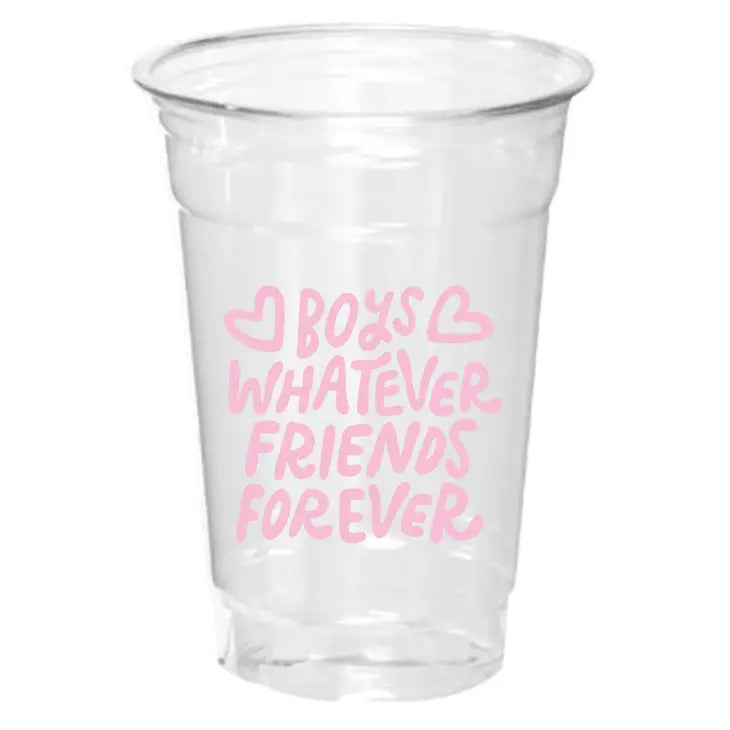 Valentine's Disposable Cups | Friends Forever- Set of 8 The Happy Southerner 