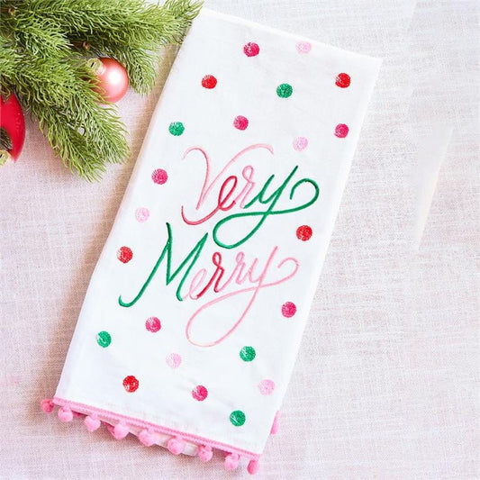 Very Merry Towel The Happy Southerner 