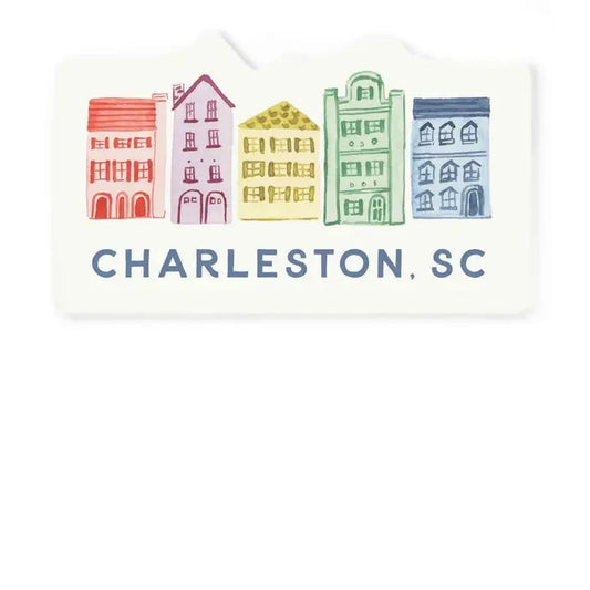 Watercolor Rainbow Row Sticker The Happy Southerner 