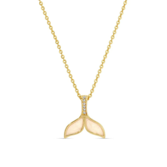 Whale's Tail Shell Necklace The Happy Southerner 