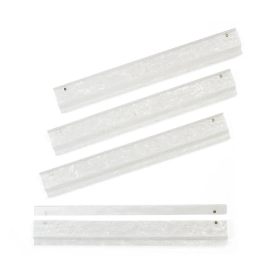 White Mother of Pearl Mahjong Racks The Happy Southerner 