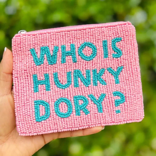 Who Is Hunky Dory? Beaded Pouch The Happy Southerner 