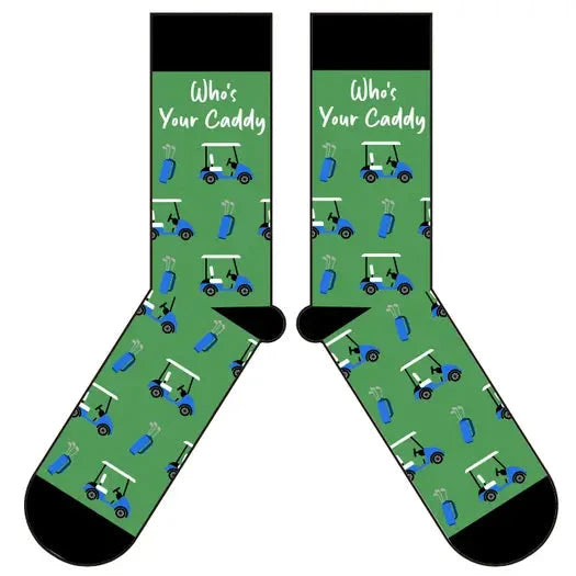 Who's Your Caddy Golf Socks The Happy Southerner 