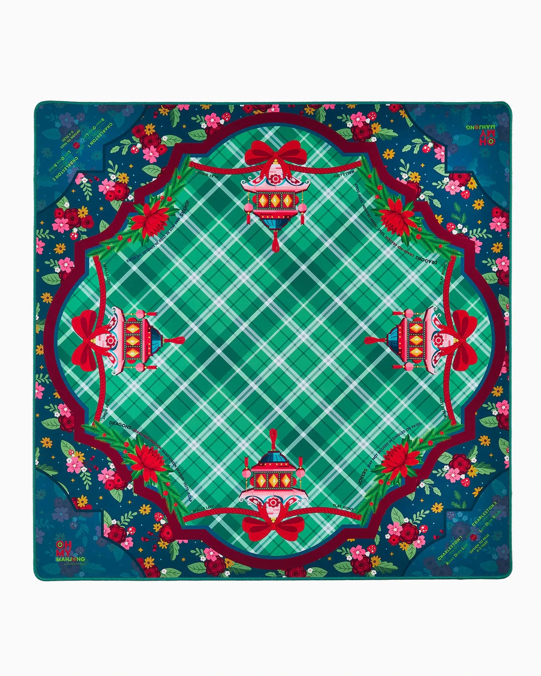 Yuletide Mat in Tube The Happy Southerner 