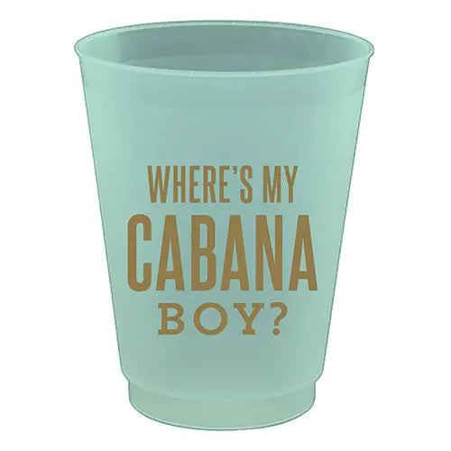 Cabana Boy Party Cups The Happy Southerner 