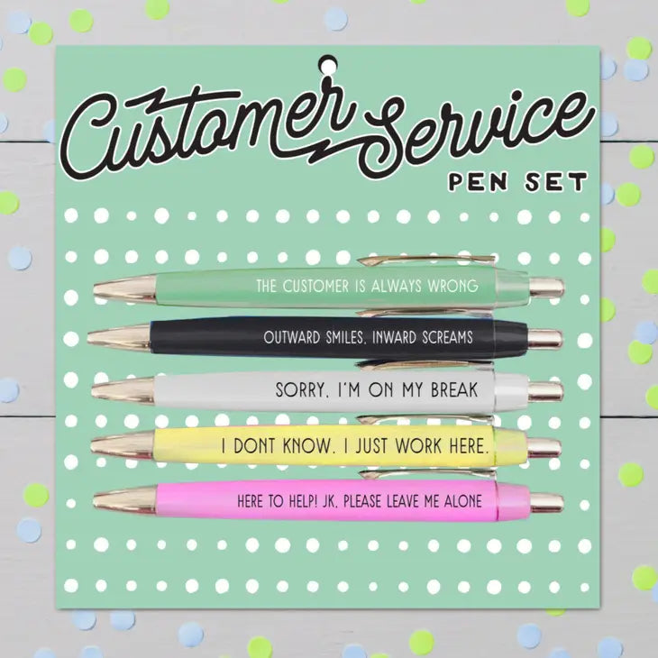 Customer Service Pen Set The Happy Southerner 