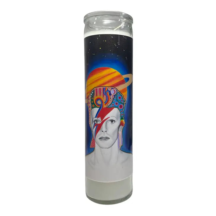 David Bowie Prayer Candle The Happy Southerner 