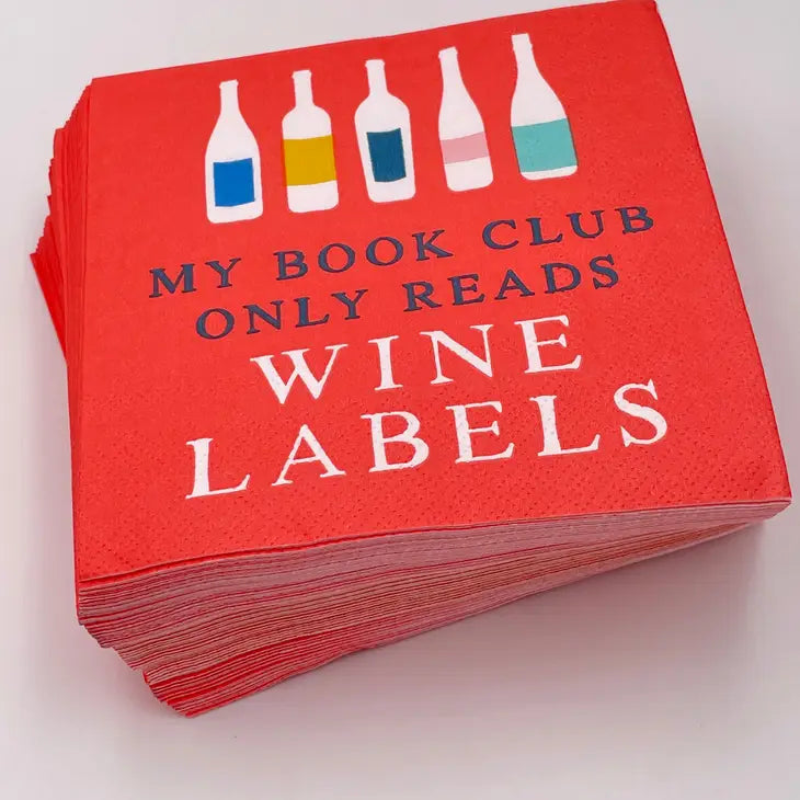 Funny Cocktail Napkins | My Book Club-20ct The Happy Southerner 