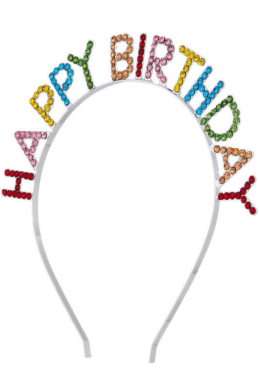 Happy Birthday Rhinestone Headband The Happy Southerner 