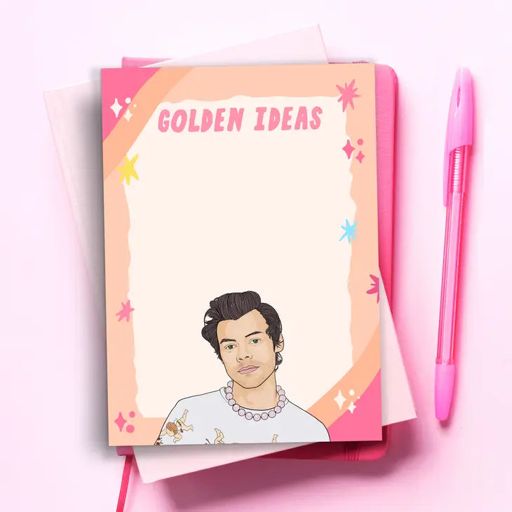 Harry Styles Notepad - Pop Culture To Do List Planner The Happy Southerner 