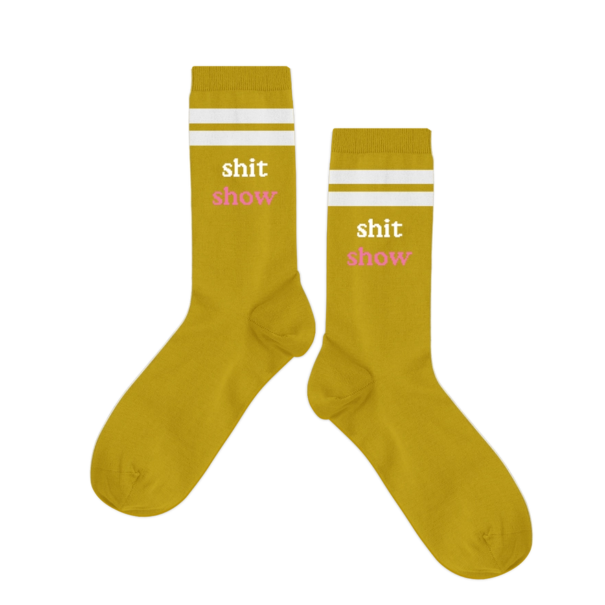 Holiday Socks - Shit Show The Happy Southerner 