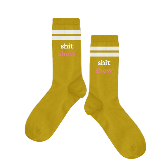 Holiday Socks - Shit Show The Happy Southerner 