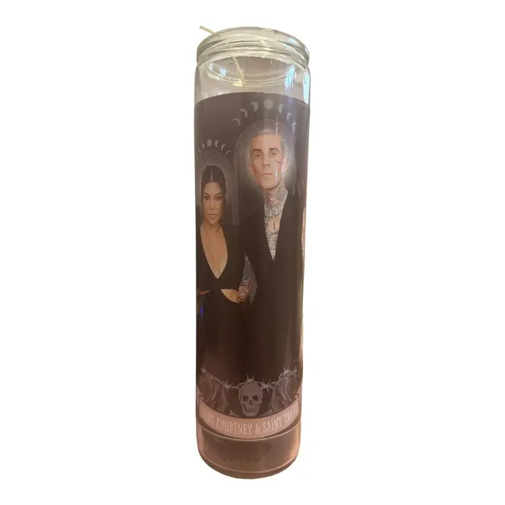 Kourtney & Travis Altar Candle The Happy Southerner 