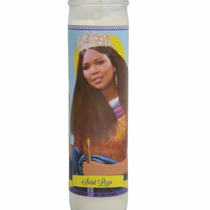 Lizzo Devotional Prayer Saint Candle The Happy Southerner 