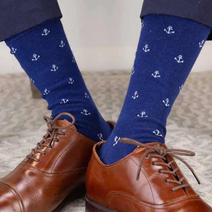 Men's Anchor Socks The Happy Southerner 